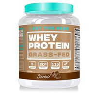 Eat the Bear, Naturally Grass Fed Whey Protein Powder, Keto Friendly Protein Powder, 115 Calories, All Natural, Gluten Free (25 Servings, Chocolate)