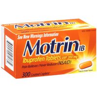 Motrin IB 300 caps, 200 mg