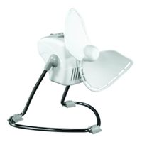 Caframo Chinook 707 120V AC 2-Speed 7 Fan - White consumer electronics Electronics