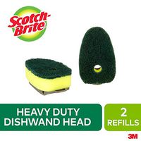 Scotch Brite Heavy Duty Dishwand Small Refill, 2-Pack