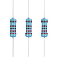 EDGELEC 100pcs 2.2K ohm Resistor 1/2w (0.5Watt) ±1% Tolerance Metal Film Fixed Resistor, Multiple Values of Resistance Optional