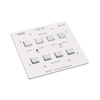 Leviton N0400-CP0 Remote Memory Control Panel with 4 Selectable Control Zones