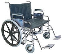Tuffy Bariatric Wheelchair 26"W x 20"D w/ Swingaway Footrests