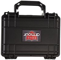 F.e.s.s. FESS Armour Waterproof Crushproof Air Tight Solid Black Travel Cigar Humidor Capacity 10-15 Cigars