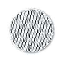 PolyPlanar 5-¼" Platinum Round Marine Speaker - (Pair) White