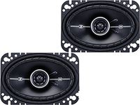 Kicker DSC46 (41DSC46) 4" x 6" D-Series Coaxial 2-Way Car Speakers with 1/2" Tweeters