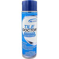 Tile Doctor | Ceiling Tile Paint | Fix Water Damage & Discolorations in Seconds | Advanced Powder Paint Formula | Commercial-Grade Aerosol | for White Ceiling Tiles (15 oz)