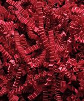 Basket Filler & Shred - Red Crinkle Cut Fill (1 Box) - BOWS-431-10-1