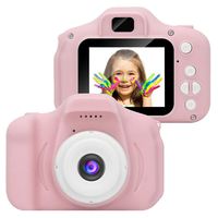 Almost Kids Digital Camera 2 Inch Screen 1280x720p Video Recorder Educational Toys for 3-12 Years Old Boys and Girls,32GB TF Card (Not Included) Digital Cameras Gifts
