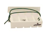 Leviton 3950-BKT Surge Module Adapter Bracket, For Use with Leviton Structured Media Centers