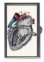 Anatomy Heart Medical Color Victorian Gothic Decorative Pill Box