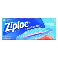 Ziploc Freezer Bags Quart 20 Count boxes