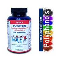 Powrtein Complete SuperFood Powder Antioxidant Blend for Full Body Recovery | Vegan Protein Powder, Vitamins, Minerals, Enzymes, Probiotics, Fiber | Complete, All-in-one Meal Replacement | Non-GMO