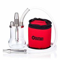 ODUMAN Micro + IGNIS + Bowl Stainless Steel Hookah Shisha with Travel Bag Better Than Khalil MAMOON STARBUZZ AL FAKHER (ODUMAN Micro)