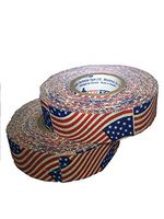 Sports Tape Athletic Tape (Hockey Lacrosse Stick Tape, Baseball Bat Tape) 2 Pack (USA, 1" x60 Feet)