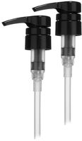 Pump for Nioxin liter / 33.8 oz bottles/Black (Pack of 2)