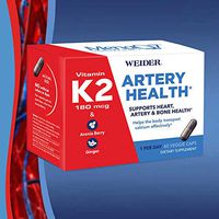 Weider Artery Health with Vitamin K2, 60 Veggie Caps
