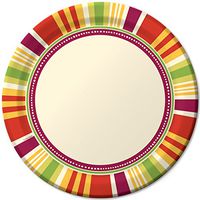 Southwest Chilies 10-1/4-inch Paper Plates 8 Per Pack