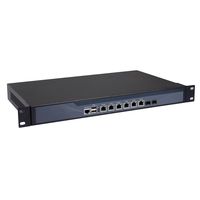 Firewall,VPN, 1U Rackmount, Network Security Appliance, 6 LAN 2 Intel SFP B75 with Intel Pentium G2020 CPU 8G RAM 128G SSD R10
