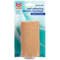 Rite Aid First Aid Self Adhering Athletic Bandage, Maximum Support, 1 Count