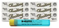 Smoking #8 White Single Wide Rolling Papers (6 Packs) with Hippie Butler KewlTube
