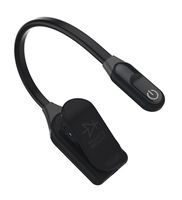 The Original Mighty Bright WonderFlex Clip On Portable Music Stand Light, Warm Eye Care LEDs, Super Flexible, Durable, Dimmable, Battery Life of 16 Hours or Powered by Any Standard Micro USB (Black)