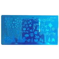 Nail Art,Putars Fashion Christmas DIY Nail Art Image Stamp Stamping Plates Manicure Template (D)
