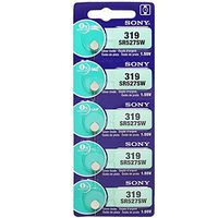 Sony Watch Battery Button Cell SR527SW 319 (Pack of 5)