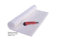 Ceramic Fiber Insulation 25" X 24" X 1/2" 8# 2400 F with C-M Ceramics Knife, Safety Instuctions, Product Data Sheets, and Wood Stove Plans: Quadrafire and More. Morgan-Ceramics