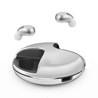 True Wireless Earbuds, Bluetooth 5.0 Auto Pairing Wireless Earphones, IPX5 Waterproof, 3D Stereo Sound, 20-Hour Playtime in-Ear Microphone with Charging Case, ST-BE30