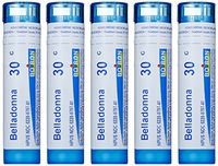 Boiron Belladonna 30C (Pack of 5), Homeopathic Medicine for Fever