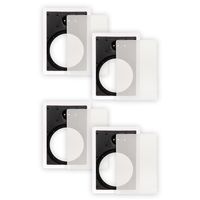 Theater Solutions 8WFG Frames and Grills for 8 Inch in Wall Speakers 2 Pair Pack