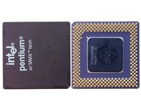 Intel SL27K Pentium 166MMX CPU 2.8V Socket 7 SPGA