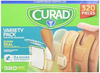 CURAD Assorted Bandages Variety Pack - 320 Pieces by Curad