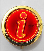 BlackKey Letter I 3-Compartment Decorative Pocket Gift Box Case Organizer for Pill, Color 2 -1371