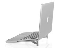 Arkscan LS22 Laptop Stand for MacBook and Notebook, Aluminum Ergonomic Lightweight Adjustable Portable Cooling Stand for 12 inches to 17 Inches Computer Devices