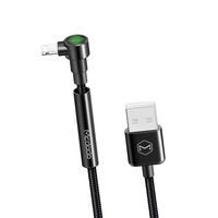 Stand Holder Removable Cable, Mcdodo LED Bracket Struture Design Cord Nylon Braided Sync Charge USB Data 6FT/1.8M Cable Compatible with Phone XS Max/8/7/6/5/Pod/Pad More List Below (Black, 6FT/1.8M)