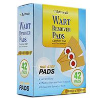 Samsali Wart Remover Pads, Highly Potent Wart Removal Treatment, All New Premium High Efficacy Wart Remover Pads, 42 Wart Remover Pads