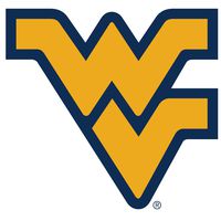 NCAA West Virginia Mountaineers 12" Tall Primary Mascot Wall Cling, Team Color, One Size