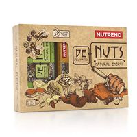 Nutrend DeNuts 6x35g Salty Peanuts Delicious Dark Chocolate to The Crunchy Nuts, Seeds and Honey Delicious Snack
