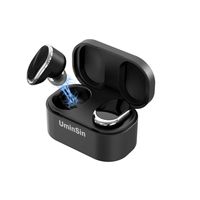 Wireless Earbuds, TWS Bluetooth 5.0 Wireless Headphones Touch Control IPX4 Waterproof Earbuds in-Ear Built-in Mic Stereo Sound Earphones with Charging Case
