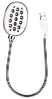 SJP Light® 360°rotation Portable USB 13 LED Flexible Swivel Light Lamp for Laptop PC Notebook PC ,led Reading/computer Keyboard/work Light-no Batteries