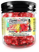 Strawberry Banana 250G Ultra Premium Beamer Ice Drops Hookah Shisha Smoking Gel. Each Bowl Lasts 2-4 Hours! USA Made, Huge Clouds, Amazing Taste! Better Taste & Clouds Than Tobacco!