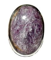 Charoite Ring 13 Natural Spiritual Healing Crystal Energy Size 9.5 (Gift Box)