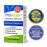 Prevagen Improves Memory - Regular Strength 10mg, 60 Capsules, with Apoaequorin & Vitamin D | Brain Supplement for Better Brain Health, Supports Healthy Brain Function and Clarity | Memory Supplement