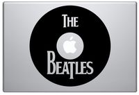 Beatles Record Macbook Decal