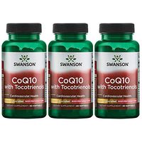 Swanson Coq10 with Tocotrienols 200 mg 60 Sgels 3 Pack