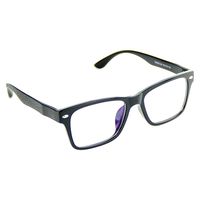 Cyxus Blue Light UV Blocking Glasses Lightweight TR90 Anti Eye Fatigue Eyewear, Unisex, Black