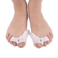 WW Toe Separators Correctors Big Foot Thumb Valgus Three-Hole Toe Soft Pad 4Pc