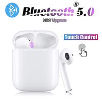 Wireless Earbuds Wireless Bluetooth Headset, 2019 Latest Intelligent Noise Reduction 3D Stereo (Support Fast Charging) Pop-up Automatic Matching Function for Android/Apple/Airpods